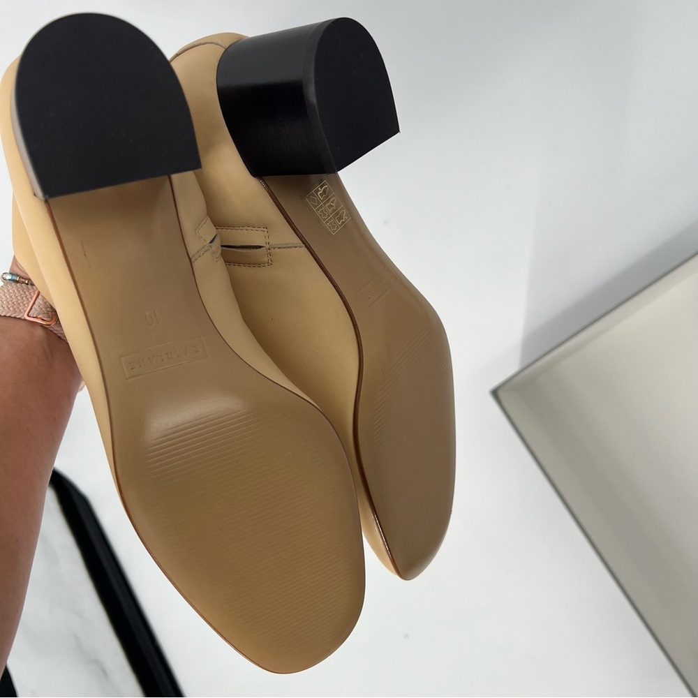 NWT Everlane Ecru‎ The Day Boot 10 Light Tan Heeled Bootie Size 10 - Picture 13 of 14